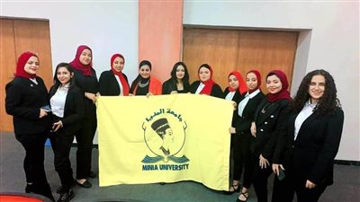 طلاب جامعة المنيا يشاركون بمعسكر 