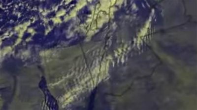 حالة الطقس اليوم ترصدها بالفيديو صور الأقمار الصناعية 
