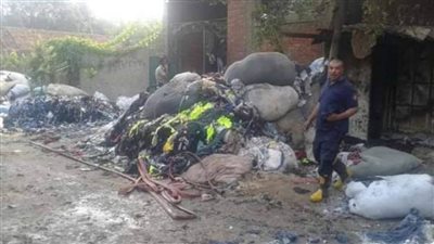 السيطرة على حريق نشب بمصنع قطن بالمنطقة الصناعية بالخانكة