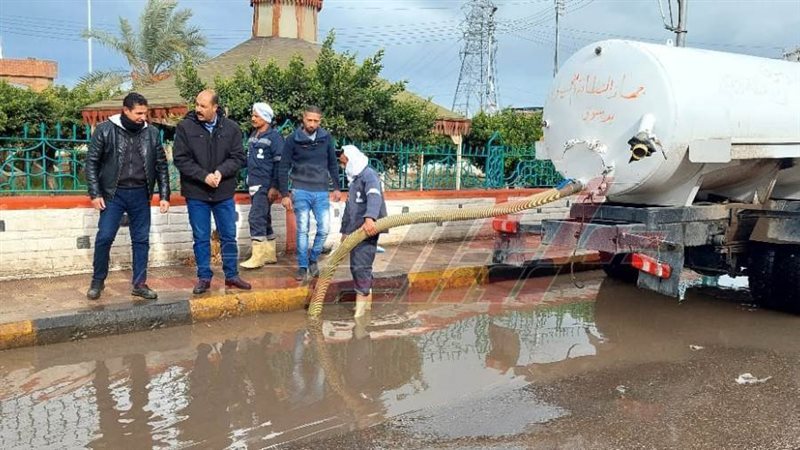 رفع مياه الأمطار