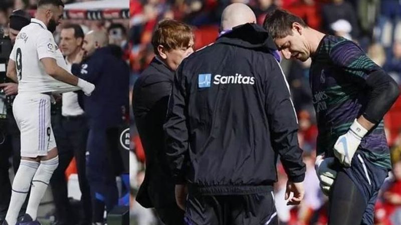 بنزيمة وكورتوا