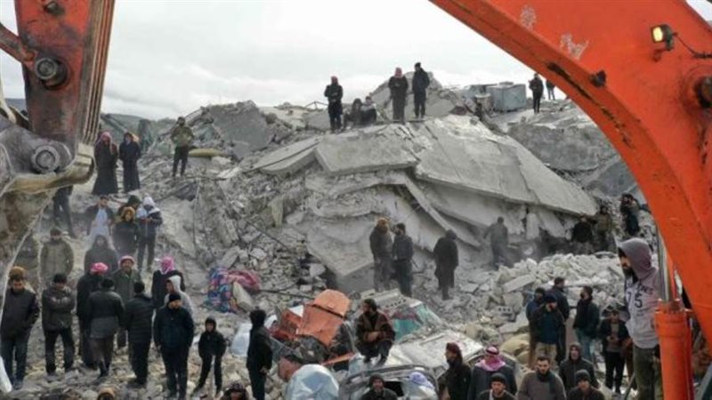 زلزال تركيا و سوريا