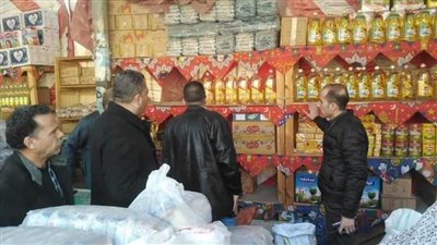 طرح 10 أطنان أرز أبيض بمعرض 