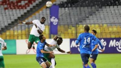 المصري يتعادل مع سموحة في الدوري