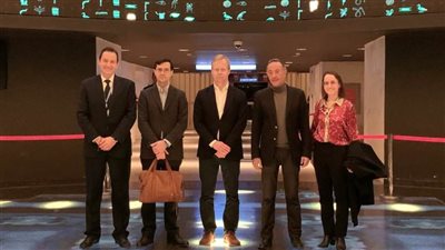 وفد من الاتحاد الأوروبي لحفظ السلام يزور متحف الحضارة