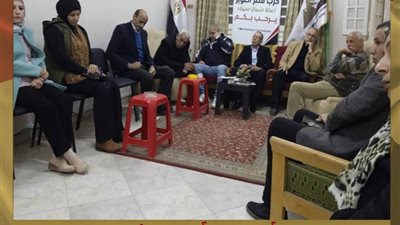 اجتماع هيئة مكتب حزب مصر أكتوبر بشمال سيناء