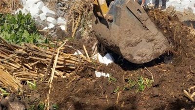 إزالة 3 حالات تعد على أراضٍ زراعية وتحرير 6 محاضر إشغال طريق بمركز المنيا