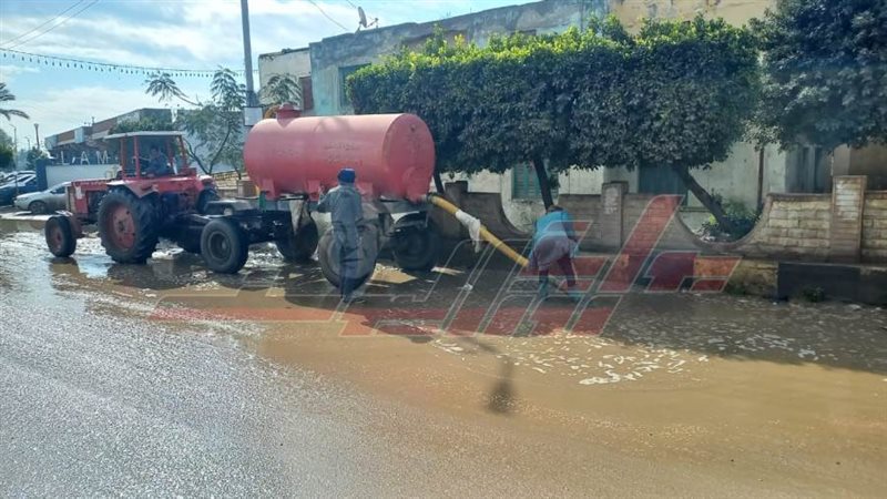 رفع مياه الأمطار