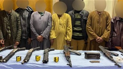 ضبط 21 قضية اتجار بالمواد المخدرة و11 قطعة سلاح بحملة أمنية بالقليوبية 