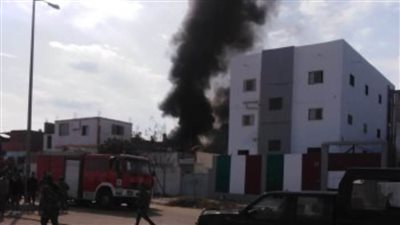 مصرع شخص وإصابة 3 آخرين في حريق مصنع بويات بالشرقية 