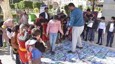 بالألعاب التفاعلية توعية رواد النقابات والنوادي بسوهاج لترشيد استهلاك المياه والحفاظ على شبكات الصرف الصحي