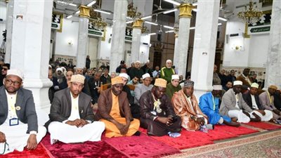 وزير الأوقاف بمسجد السيدة نفيسة: حسن العهد والعشرة من الإيمان ولا يحفظ الود إلا كريم