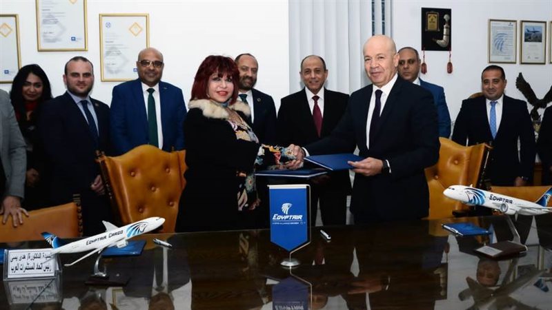 خلال توقيع البروتوكول