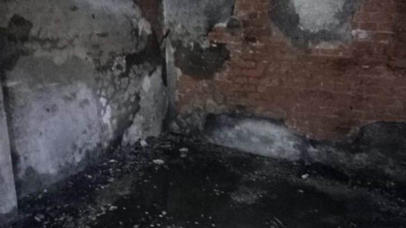 حريق المنزل