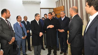 وزير التنمية المحلية ومحافظ الغربية يتفقدان مركز السيطرة الموحد