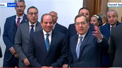 الرئيس السيسي يقوم بجولة تفقدية بمعرض إيجيبس ٢٠٢٣