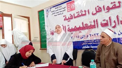 «قصور الثقافة» تواصل قافلة اكتشاف مواهب المعاهد الأزهرية بأسيوط.. صور