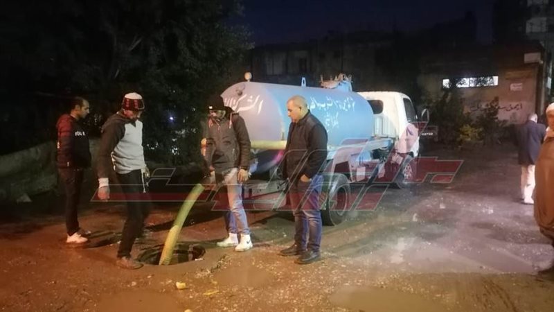 رفع مياه الأمطار