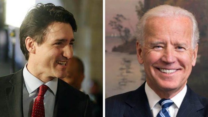 بايدن وترودو