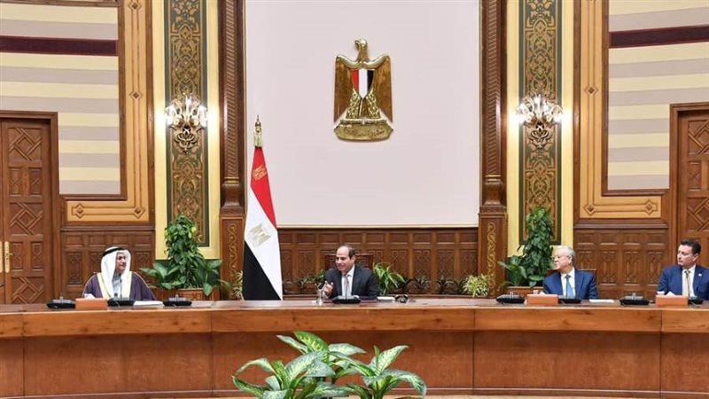 الرئيس السيسي خلال