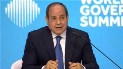 الرئيس السيسى :الحكومة كافحت على قدر استطاعتها في ظل ظروف محددة 