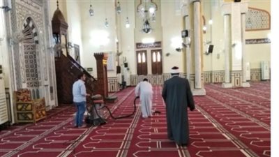 أوقاف الوادي الجديد تطلق حملة تنظيف المساجد استعدادًا لشهر رمضان المبارك