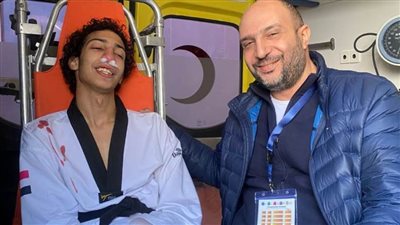 مصطفى فرج يتوج بذهبية بطولة مصر الدولية للتايكوندو