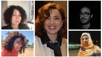 ساندرا نشأت وسامية أسعد زين خيري أعضاء لجان تحكيم 