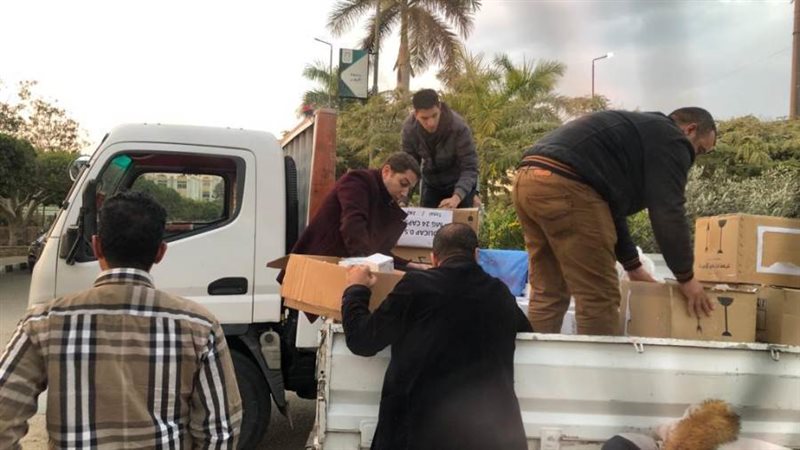 قافلة جامعة الأزهر