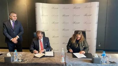 تدريب طلاب سياحة وفنادق بني سويف فى فندق فيرمونت نايل سيتي