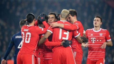 بايرن ميونخ يفوز على باريس سان جيرمان في ذهاب الـ16 بدوري الأبطال