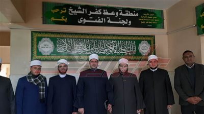 قافلة مجمع البحوث الإسلامية تواصل نشاطها بكفر الشيخ لنشر صحيح الدين