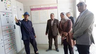 السكرتير العام المساعد يتفقد 