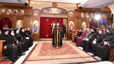 عاجل|  البابا تواضروس: نصلي من أجل المتعبين بسبب زلزال سوريا وتركيا وانتهاء الحرب