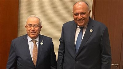 شكري يبحث مع وزير الخارجية المغربي سبل تعزيز العمل الجماعي على مستوى القارة الإفريقية