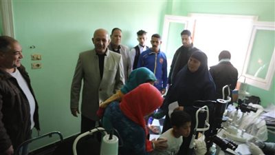 قافلة تنظمها اللجنة الطبية والاستغاثات بمجلس الوزراء 