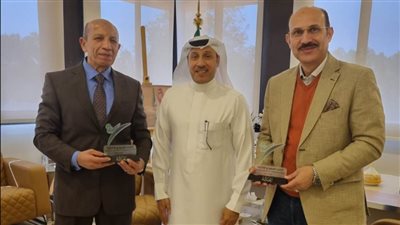 رئيس الاتحاد العربي للكاراتيه يستقبل الوفد الرياضي المصري