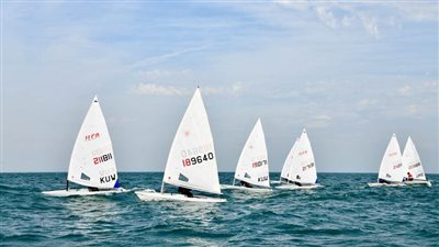 4 مصريين يحصدون المراكز الأولى في بطولة الكويت الدولية الـ13 للشراع