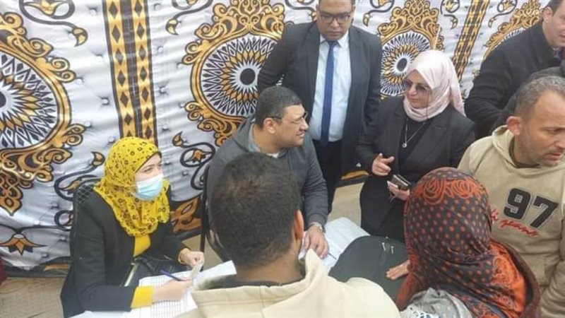 استقبال المتقدمين