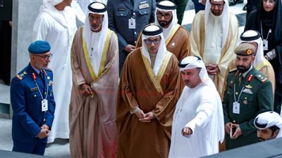منصور بن زايد يفتتح معرض الدفاع الدولي 