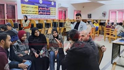 تدريبات برنامج مشواري بالمعهد العالي للهندسة والتكنولوجيا بكفر الشيخ