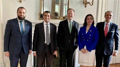 وفد تنسيقية شباب الأحزاب والسياسيين يلتقي السفير البريطاني بالقاهرة