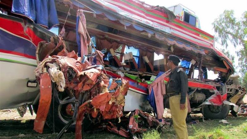 تحطم أتوبيس في باكستان..أرشيفية