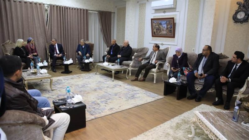 جانب من الاستقبال