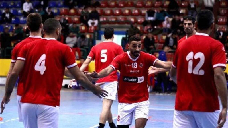 رجال طائرة الأهلي