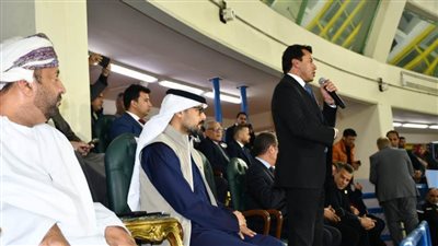 وزير الشباب والرياضة يفتتح البطولة العربية للأندية للكرة الطائرة رقم 41