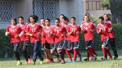 منتخب الكرة النسائية يختتم تدريباته قبل ودية لبنان الثانية