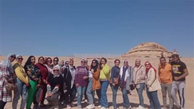 برنامج رحلات اعرف بلدك يزور المناطق السياحية بالوادى الجديد 