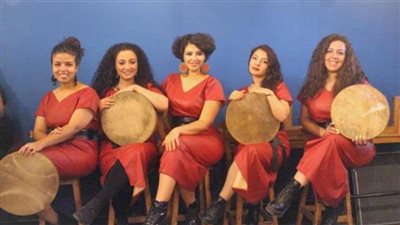 أغاني الفلكلور على دقات طبلة الست بأوبرا دمنهور