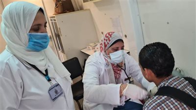 الكشف على 1492 مواطنًا في قافلة طبية مجانية بقرية سيدي عقبة بالبحيرة